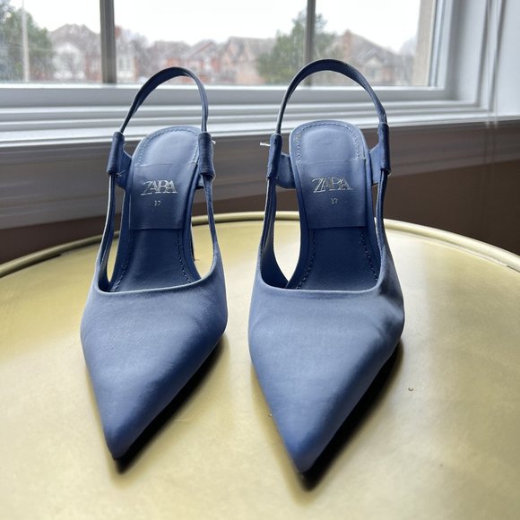 ZARA Pointed Strappy Heel - Picture 3 of 10